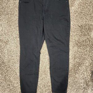 Ava &Viv Comfort Waist Skinny Black Jeans Size 18W